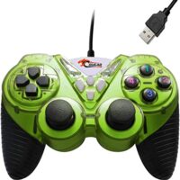 Cougar GamePad Vibration Single - 908 in Green with ergonomic design