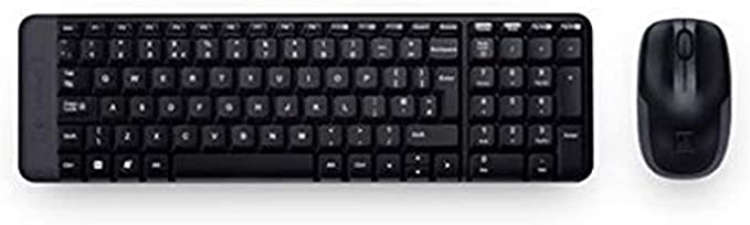 Logitech Wireless Mk220 Keyboard And Mouse Combo (black)