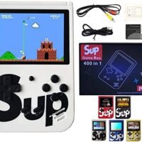 Sup Double USB Charging Handheld Game Console (white)