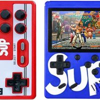 Sup Double USB Charging Handheld Game Console (red+blue)