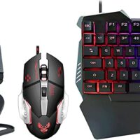 1 Hand G508 4in1 Mobile Game Combo Pack with Keyboard, Mouse, Pubg & Converter