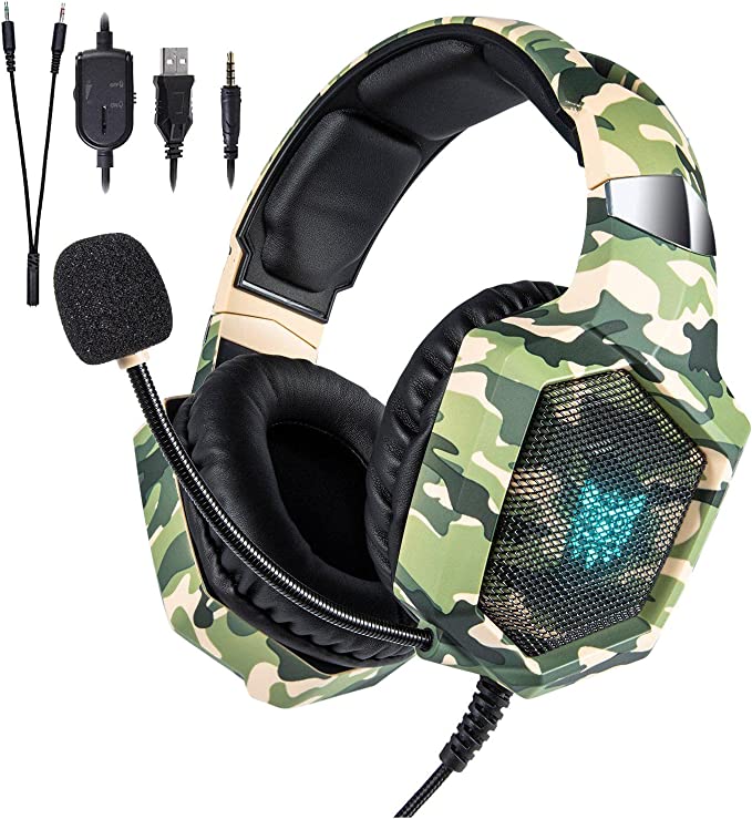 Onikuma Camouflage Gaming Headset