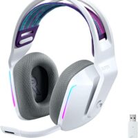 Logitech G733 LIGHT Speed Wireless Gaming Headset - White