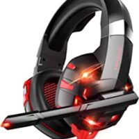 Onikuma K2 Pro Stereo Over Ear Gaming Headset - Red