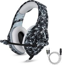 Camouflage PS4 Headset Bass Gaming Headphone Game