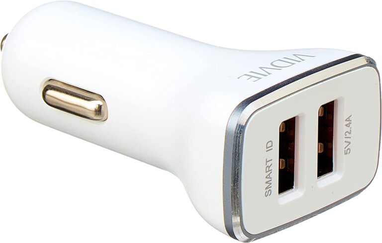 Vidvie CC510 2.4A Fast Car Charger With Micro USB Cable