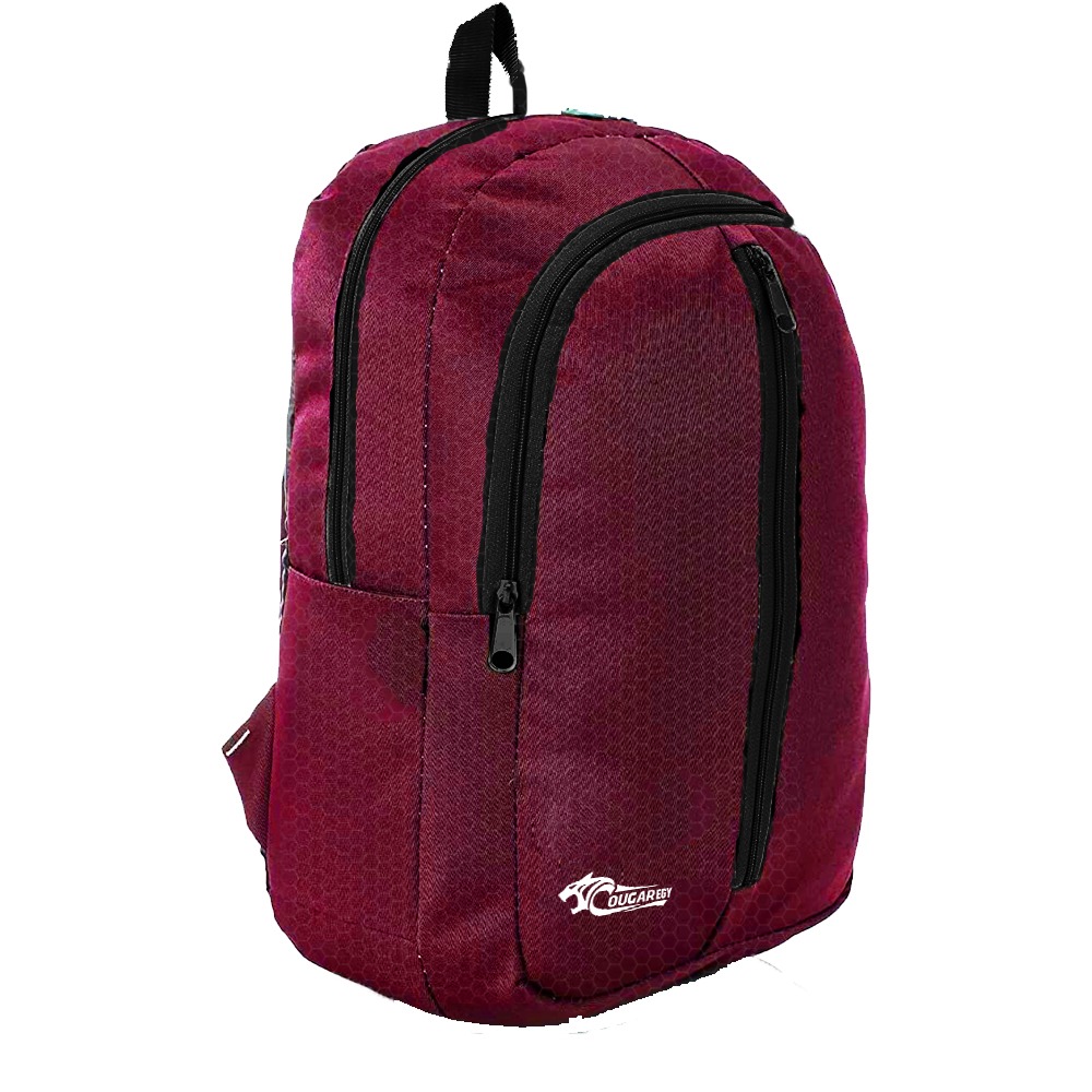 Cougar Casual  Backpack For school Travel Bag Red - S36