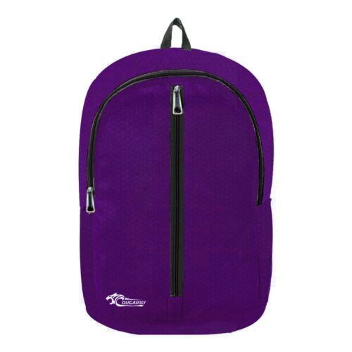 Cougar Casual Backpack For school Travel Bag Purple - S36