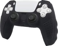 Anti-Slip Silicone Cover Case DualSense Wireless Controller -black