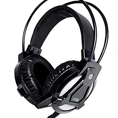 HP H100 Wired Gaming Headset with Mic - Black