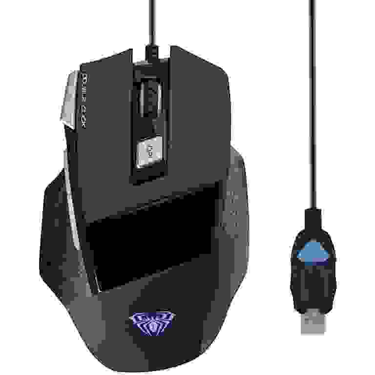 AULA Gaming Mouse S12 up to 4800 DPI with 7 Customized Keys