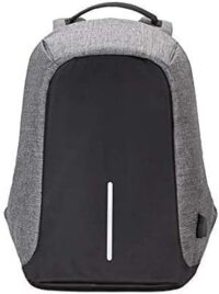 Multifunctional Faison Anti-Theft Backpack +USB Charging -grey