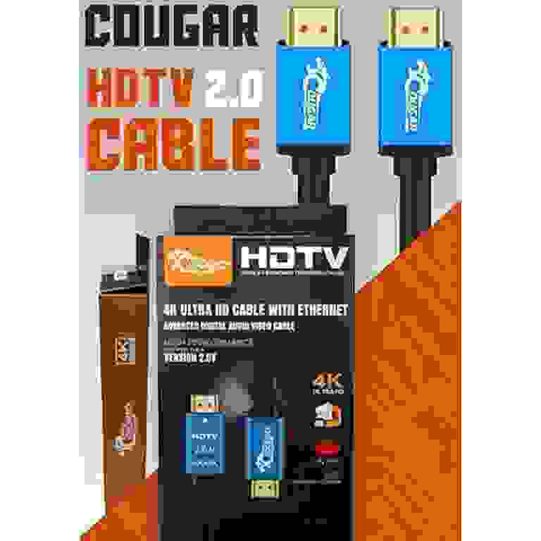 Cougar-egy 4K UHD HDTV Cable Premium High Speed (3m)