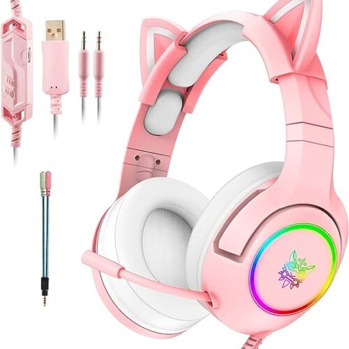 gaming headphones girls Surround Sound