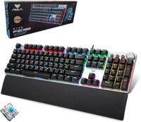 Aula F2088 Mechanical Gaming Keyboard +Rainbow Backlit LED