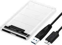 USB 3.0 to SATA 3.0 Adapter with Case, 2.5 inch SATA HDD/SSD