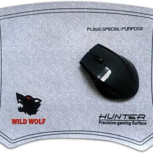 Wild Wolf Mouse Pad Large Gaming, Anti-Slip, High Sensitivity