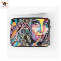 laptop Sleeve colorful girl