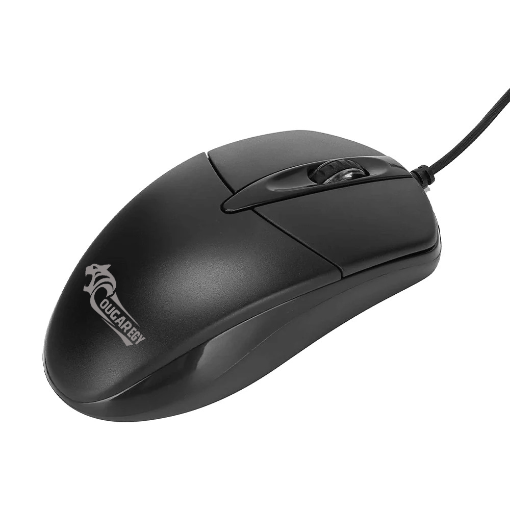 COUGAR-EGY Ergonomic Wired Mouse 1600 DPI - Smooth Tracking with High Precision for Work C001