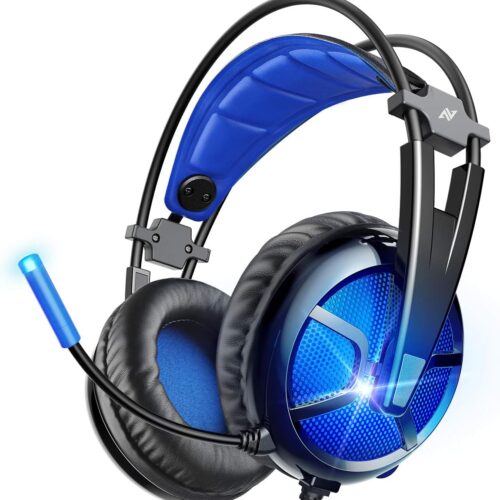 USB Gaming Headset -7.1 Surround, Noise-Cancelling Mic