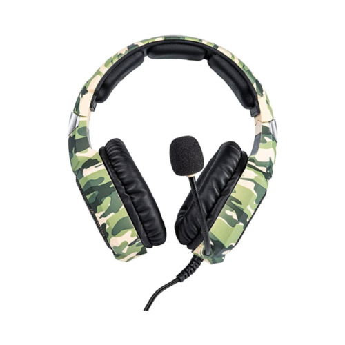 Onikuma K8 Gaming Headset green front view