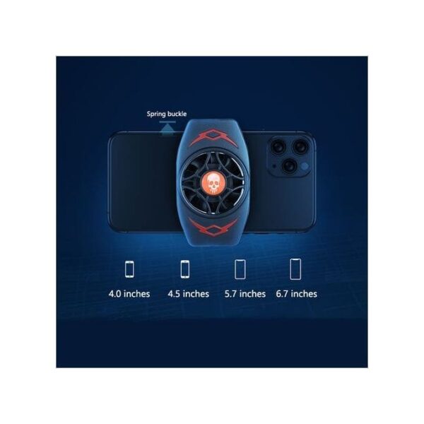 Gaming Phone Cooler for Mobile Radiator Portable Fan - Image 5