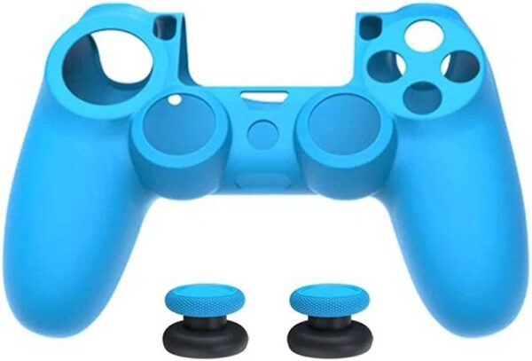 Dobe Silicone Cover Case For PS4 DualShock Controller & Analogs - 2in 1 -0425 ( multi-color)