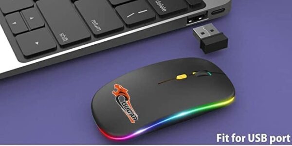 Cougar Bluetooth Wireless Mouse Rechargeable (1400) Black - Image 2