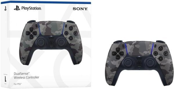 PlayStation Wireless Controller DualSense – Gray Camouflage - Image 4