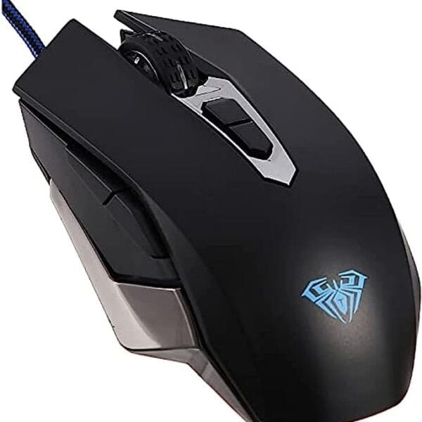 Aula S-50 Wired Optical Mouse - Precise Tracking, Ergonomic Design, Plug & Play USB Mouse for PC/Laptop