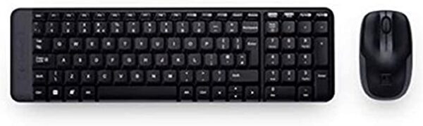 Logitech Mk220 Wireless Keyboard And Mouse Combo (black)