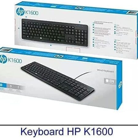 HP K1600 Wired Keyboard – Reliable, Comfortable, and Durable for Everyday Use