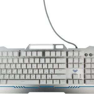 Aula Keyboard F2009 White Squre Switch Black USB