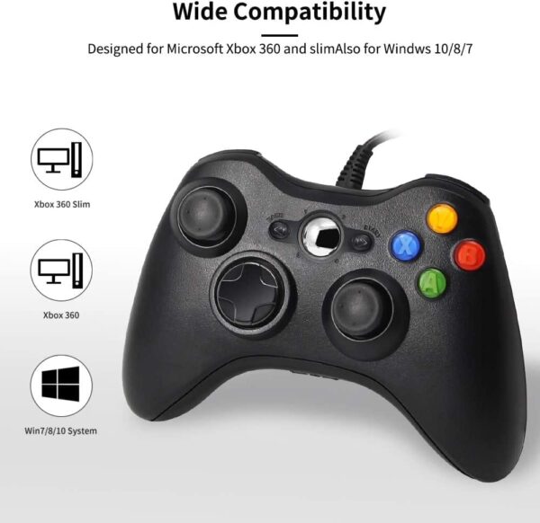 Wired Gaming Controller For Xbox 360 - Image 2