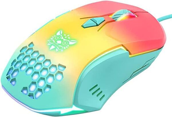 Onikuma RGB Gaming Mouse CW902 - Ergonomic USB 7200 DPI - Image 5
