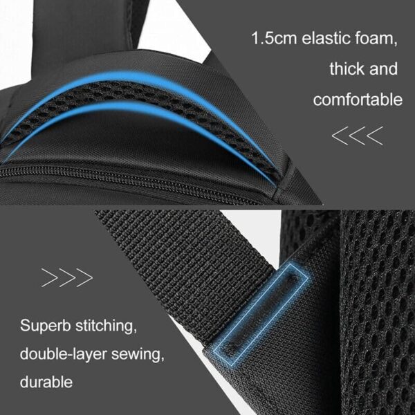 PS5 Backpack Storage | COUGAR-EGY (S-20) Backpack Storage Bag for Sony PS5 Console and Game Controller, Black - Image 4