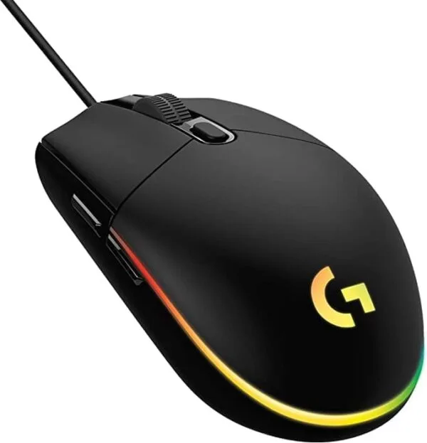 Logitech G102 Light Sync Gaming Mouse with Customizable RGB Lighting (Black)