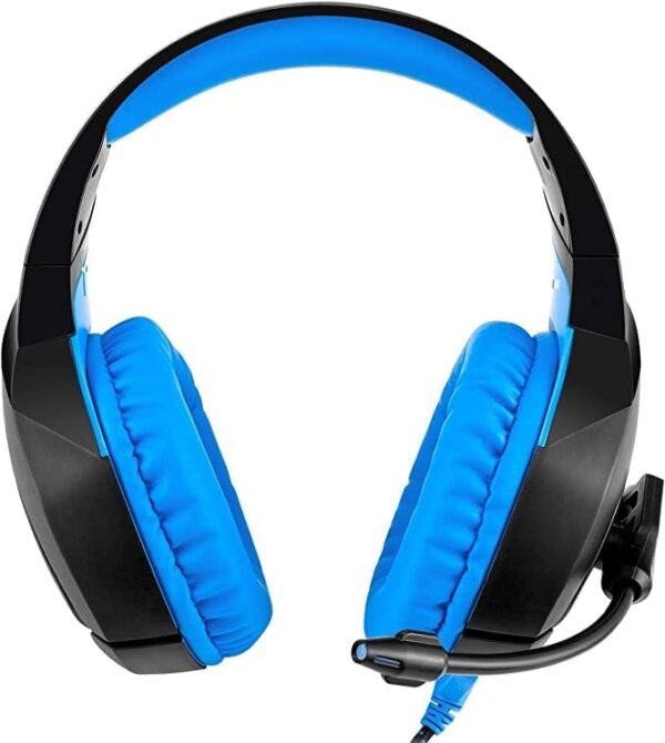 ONIKUMA Gaming Headset with Mic for Xbox One, PS4 - Black Blue - Image 2