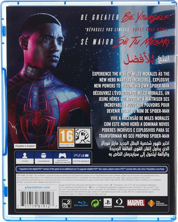 Spider-Man : Miles Morales PS4 – Ultimate Superhero Action - Image 2