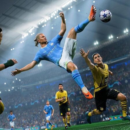 لعبة فيديو EA سبوتس FC24 _ حماس كرة القدم بدون حدود على بلاي ستيشن 4