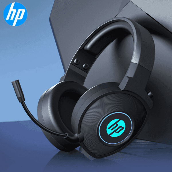 HP Stereo Headphone DHE-8008 with Comfortable Design and Rich Audio for PC and Mobile - Image 2