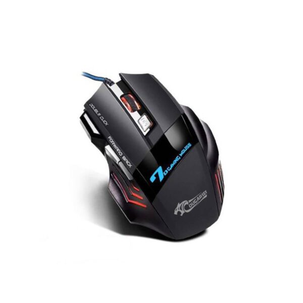 COUGAR-EGY Optical USB Wired RGB Light Gaming Mouse 3200 Dpi For Laptop And Pc X7 - Black - Image 3