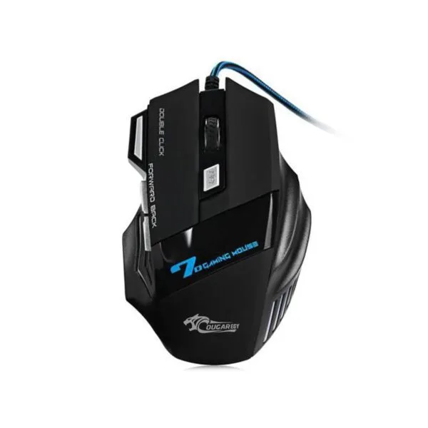 COUGAR-EGY Optical USB Wired RGB Light Gaming Mouse 3200 Dpi For Laptop And Pc X7 - Black