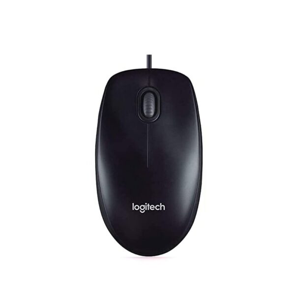 Logitech M90 Optical Wired Mouse - Black