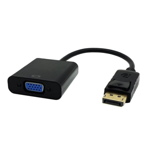 DP to VGA Adapter Cable Male DisplayPort DP to VGA Female Cable Converter Adapter For Projector DTV TV HDVD Player 1080P - Image 2