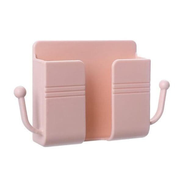 Storage Box Wall Mount Charging Phone Stand Holder for Convenient Device Storage-(multi-color) - Image 3