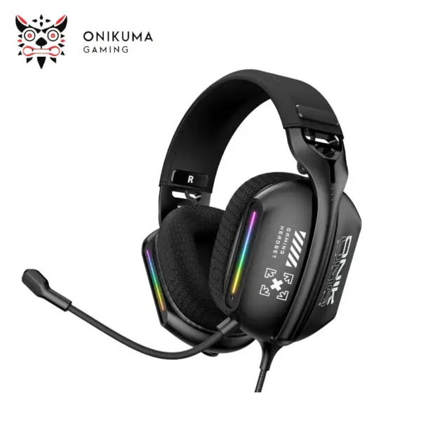 ONIKUMA X12 Gaming Headset Wired With Microphone - Image 4