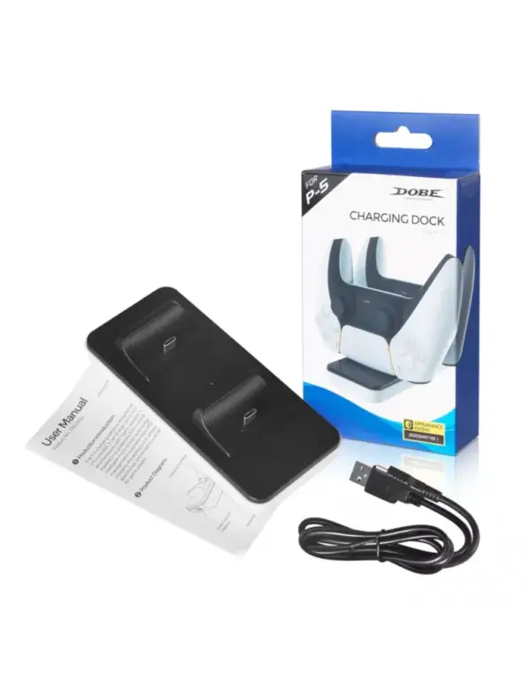 Dobe Tp5-0591 For PS5 Controller Dual Charger Charging Dock - Image 2