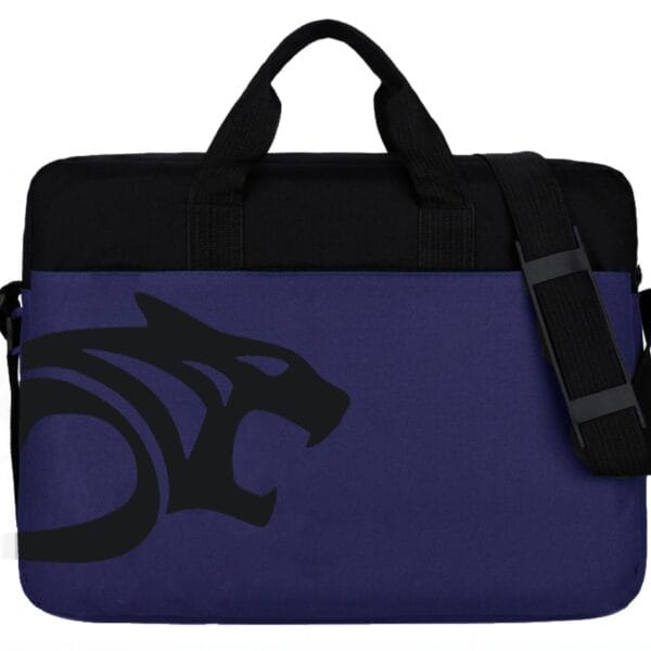 COUGAR-EGY Laptop Briefcase Bag for Men (099) - Multi-Color - blue
