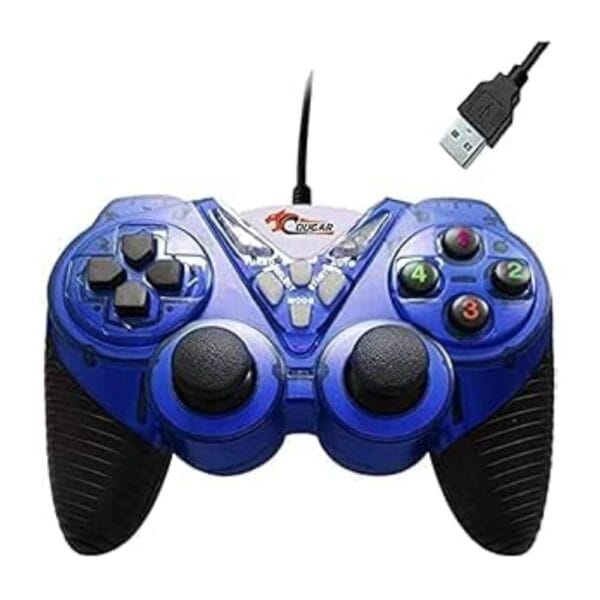 Cougar Game Pad Vibration Single - 908 (white) - BLUE